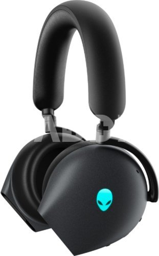 Dell Headset Alienware Tri-Mode AW920H Over-Ear, Microphone, 3.5 mm jack, Noice canceling, Wireless, Dark Side of the Moon