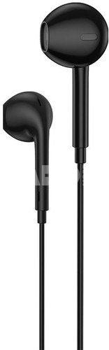 Inclined in-ear remote earphones Foneng EP100 (black)