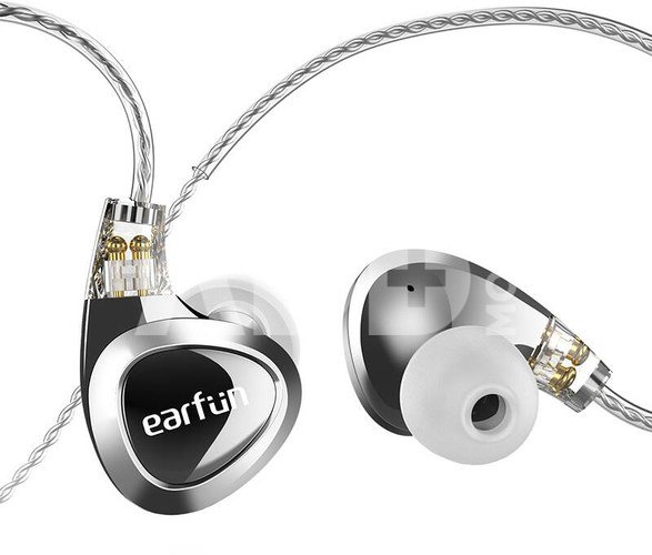 Wired earphones EarFun EH100 (silver)