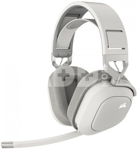 CORSAIR HS80 MAX Gaming Headset, Wireless, White