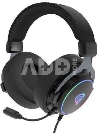 Gaming Headset | Neon 764 | Wired | Over-ear | Microphone | Black