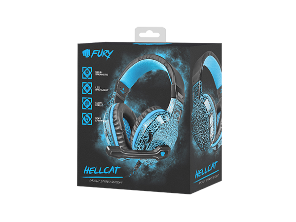 FURY Gaming Headset Hellcat