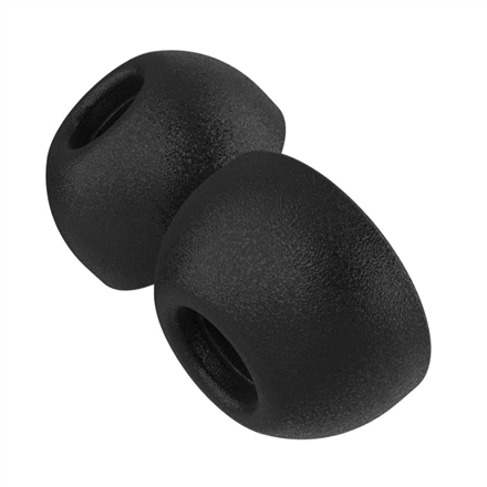 Fixed Plugs Pro, 2 sets, size S  Plugs  Apple  Airpods Pro/Pro 2  Foam  Black