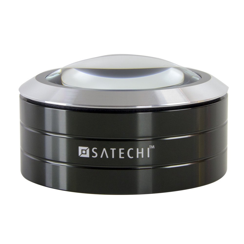 Satechi Read Mate - magnifying glass  aluminum with LED Light