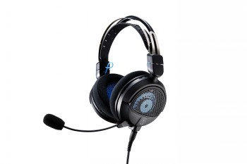 AUDIO-TECHNICA HIGH-FIDELITY OPEN-BACK GAMING HEADSET ATH-GDL3BK, BLACK|ATH-GDL3BK