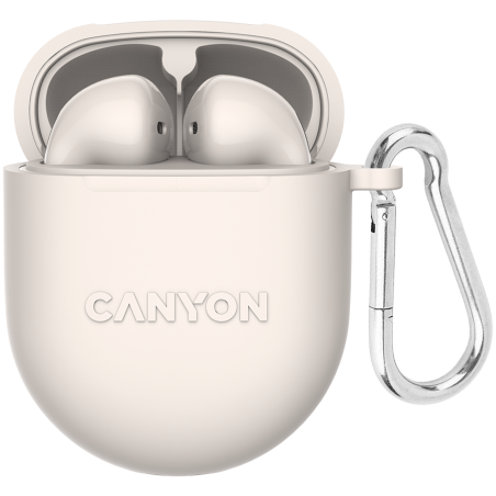 CANYON headset TWS-6 Beige|CNS-TWS6BE