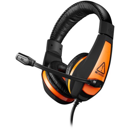 CANYON headset Star Raider GH-1A  Black Orange|CND-SGHS1A