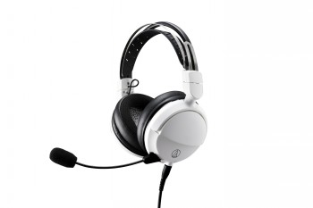 AUDIO-TECHNICA HIGH-FIDELITY CLOSED-BACK GAMING HEADSET ATH-GL3WH, WHITE|ATH-GL3WH