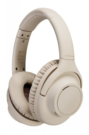 AUDIO-TECHNICA WIRELESS OVER-EAR HEADPHONES ATH-S300BTBG BEIGE|ATH-S300BTBG