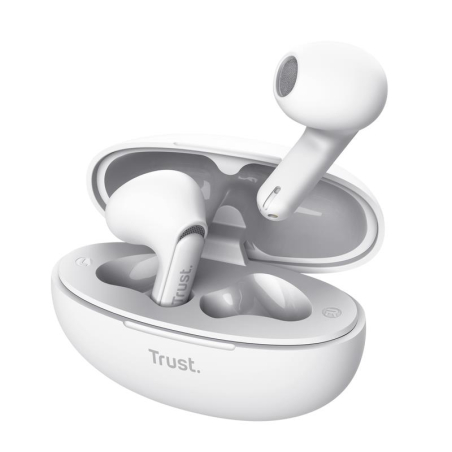 HEADSET EARPHONES YAVI BT ENC/WHITE 25173 TRUST|25173