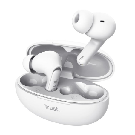 HEADSET EARBUDS YAVI BT ENC/WHITE 25172 TRUST|25172