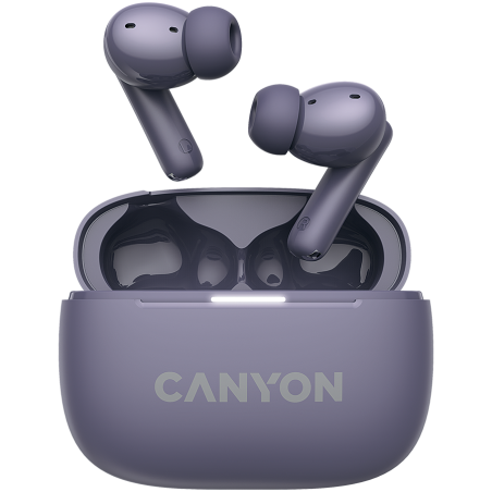 CANYON headset OnGo TWS-10 ANC+ENC Purple|CNS-TWS10PL