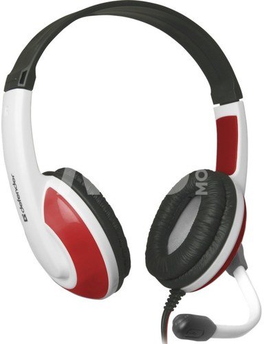 Defender HEADPHONES WARHEAD G-12 0 WHITE-RED