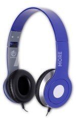 Rebeltec CITY blue stere o headphone with microp