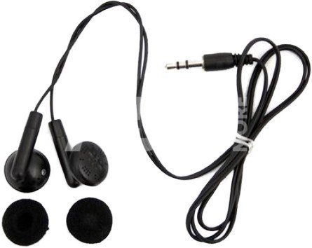 Fiesta headphones XT6163, black (40507)