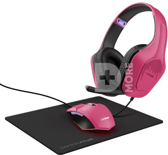 HEADSET +MOUSE+MOUSEPAD/GXT 790 PINK 25179 TRUST