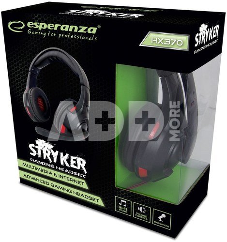 Esperanza Gaming headphone with microphone stryker