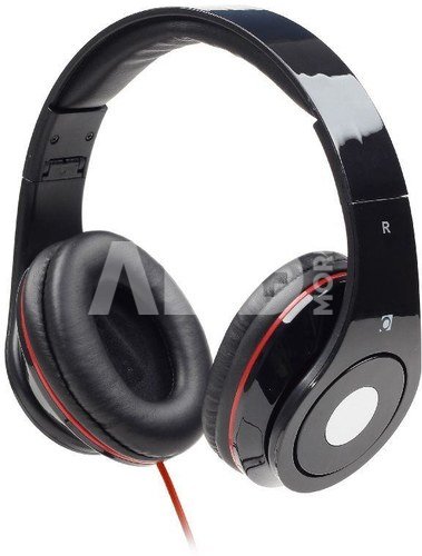 Gembird MHS-DTW-BK Folding stereo headphones "Detroit", black