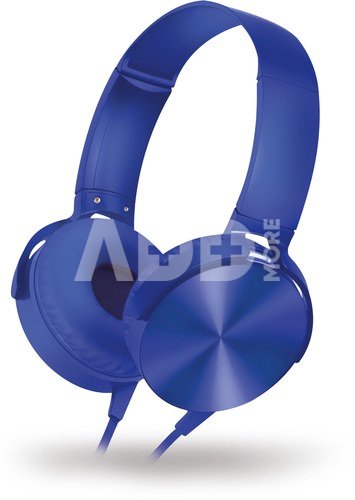 Omega Freestyle headset FH07BL, blue
