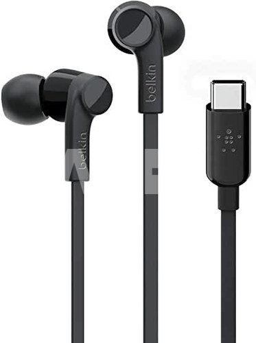 Belkin Headphones Rockstar USB-C Connector Black