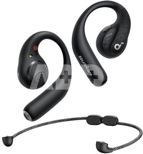 Anker Soundcore AeroFit Pro Open-Ear Headphones, Wireless, Black | Anker Soundcore