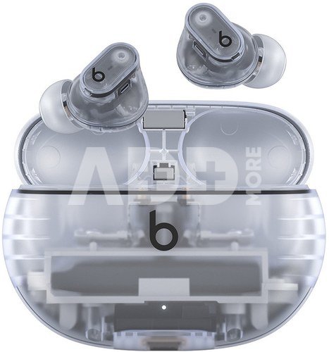 Beats wireless earbuds Studio Buds+, transparent