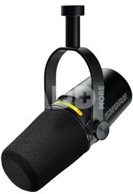 Shure Podcast Microphone | MV7+ | USB Type-C | Black