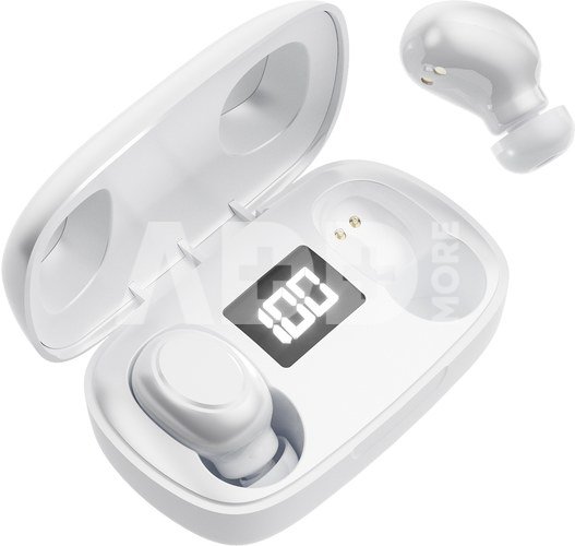 Platinet wireless earbuds Mist, white (PM1020W)