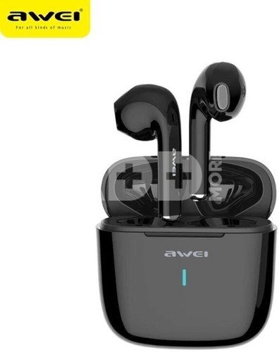 AWEI Bluetooth headphones 5.0 T26 TWS + dock station black