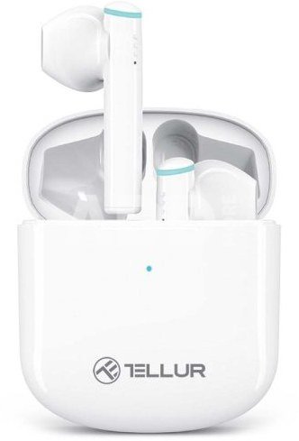 Tellur Aura True Wireless Earphones APP white