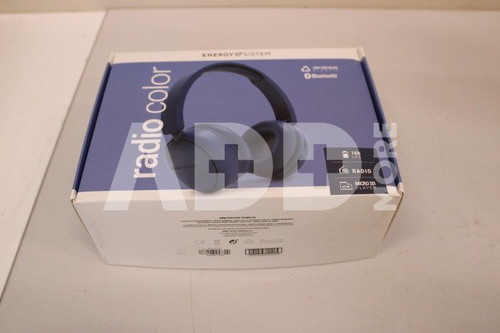 SALE OUT. Energy Sistem Radio Color Wireless Headphones with FM radio, Indigo | Energy Sistem | DAMAGED PACKAGING, SCRATCHES ON SIDES