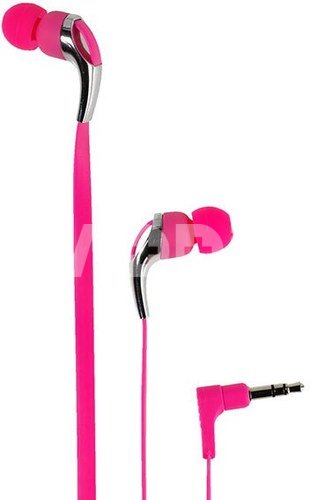 Vivanco earphones Neon Buds, pink (37306)