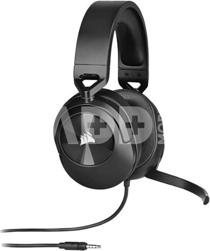 Corsair Stereo Gaming Headset HS55 Built-in microphone, Carbon, Wired, Noice canceling