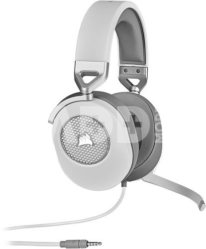 CORSAIR HS65 Surround Gaming Headset, Wired, White
