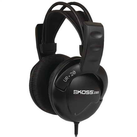 Koss | Headphones DJ Style | UR20 | Wired | On-Ear | Noise canceling | Black|194697