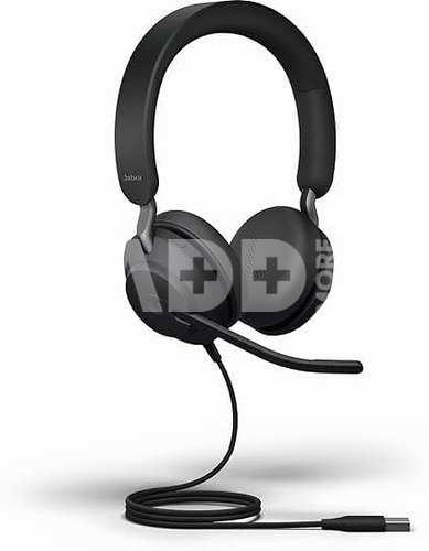 Jabra Evolve2 40 SE MS Stereo Headset black USB-A