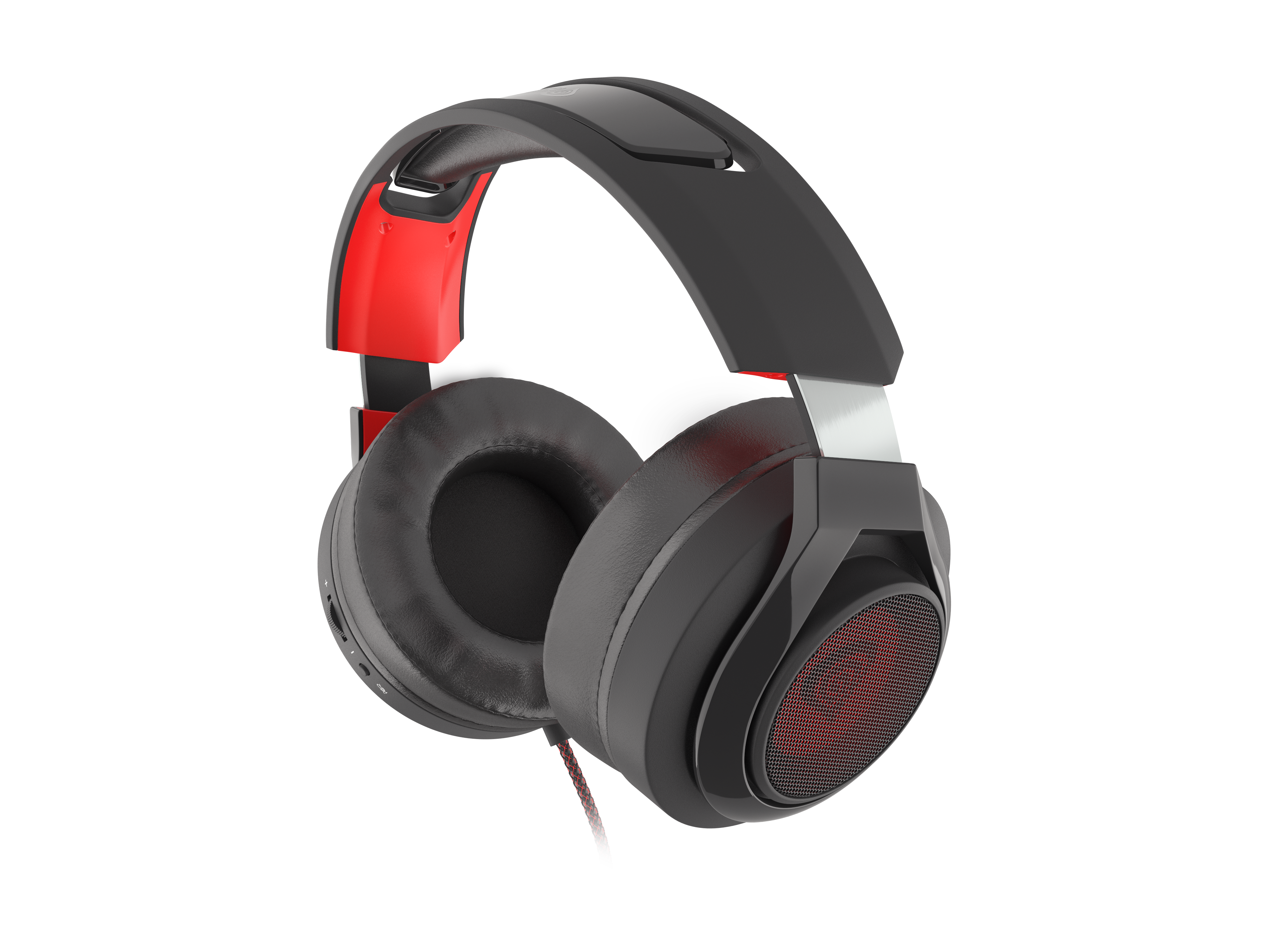 GENESIS Gaming Headset RADON 610, Wired, Balck/Red