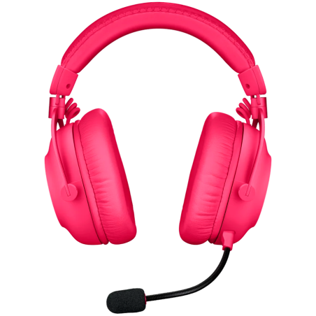 LOGITECH G PRO X2 LIGHTSPEED Wireless Gaming Headset - Blue Mic - MAGENTA|981-001275