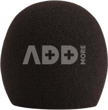 Shure Windscreen for All Shure Ball Type Microphones SH A58WS-BLK Black