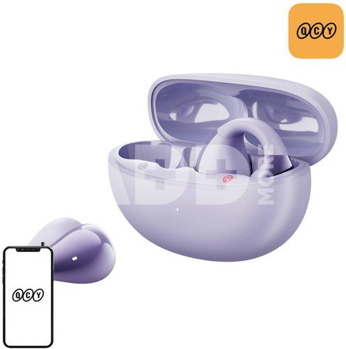 QCY Crossky Clip C30 headphones (purple)