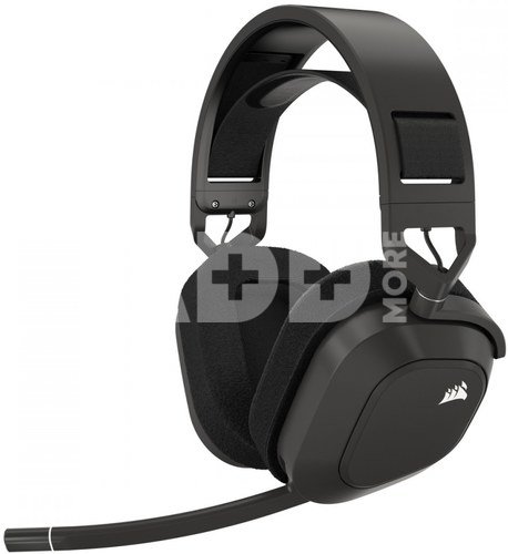 CORSAIR HS80 MAX Gaming Headset, Wireless, Steel Gray