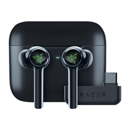 Razer | True Earbuds | Hammerhead Pro HyperSpeed | Wireless | In-ear | Microphone | Noise canceling | Wireless | Black|RZ12-04590100-R3G1