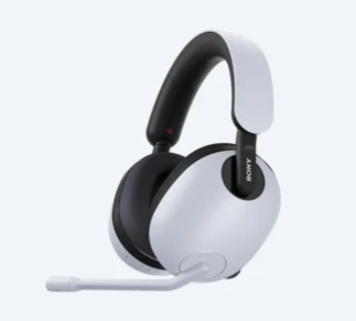 Ausinės SONY INZONE H7 belaidės, ant ausų, su mikrofonu, baltos
