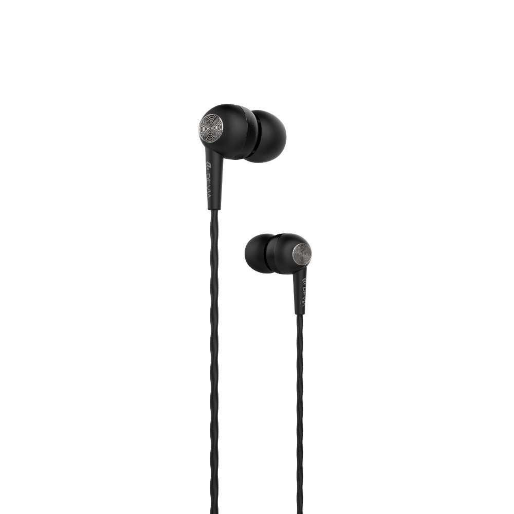 Ausinės Devia Kintone 3,5mm juodos