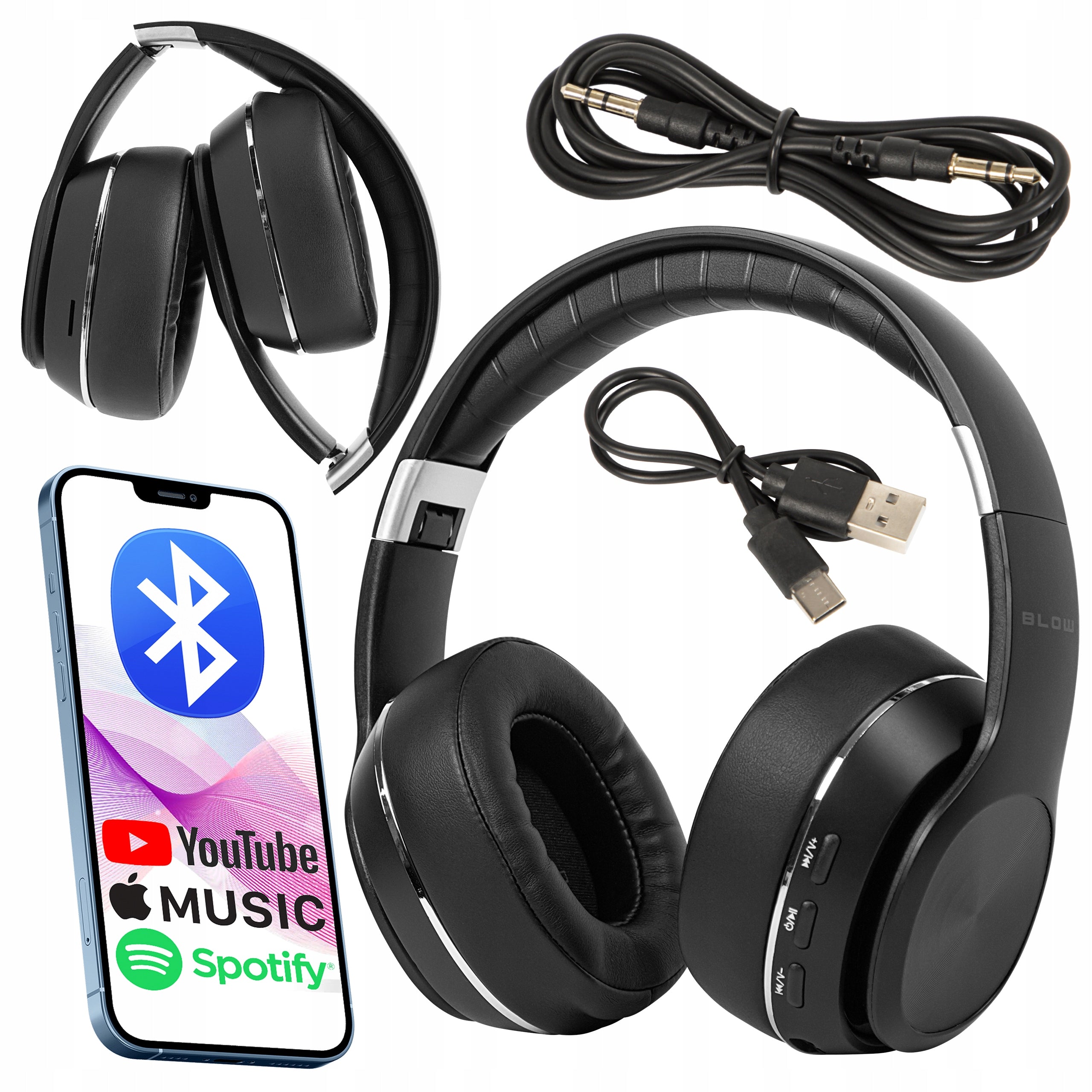 Blow BTX700 ANC – belaidės žaidimų ir muzikos ausinės