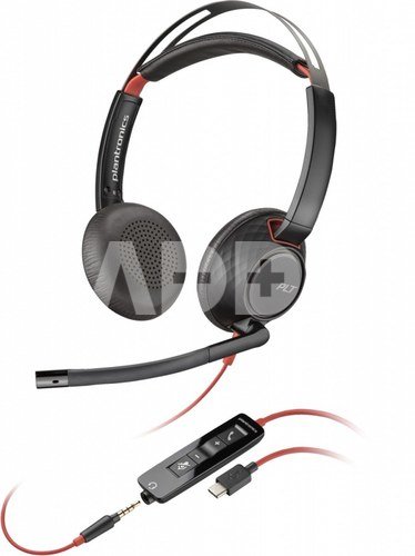 POLY Headset Blackwire 5220 ST USB-C 3.5mm 8X231AA