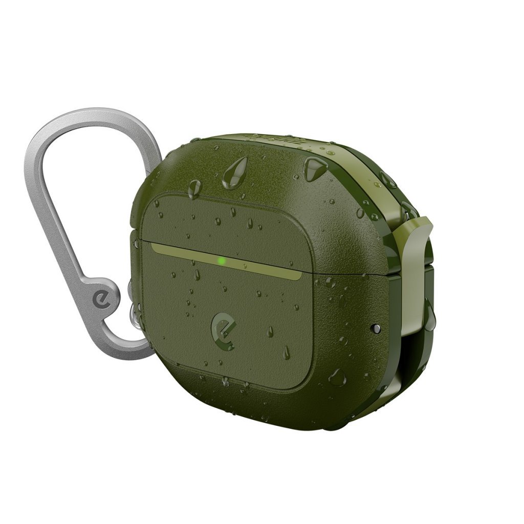 KeyBudz ElementProof Series for Airpods 4th Gen - Forest Green