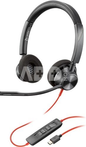 POLY Blackwire 3320 Stereo USB-C/A Headset 8X219A
