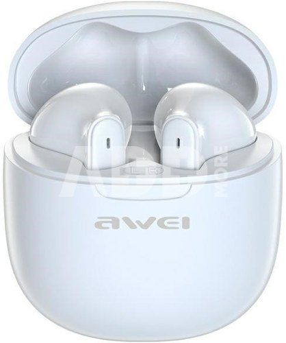AWEI Bluetooth earphones 5.3 TWS ENC white