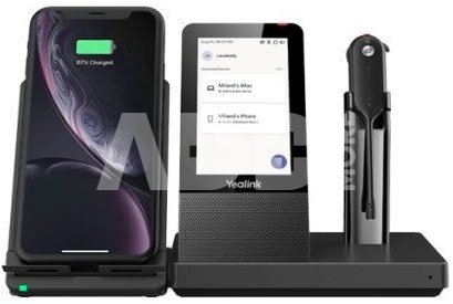 Yealink Wireless headphones WH67 Dual charging stand Teams Dect